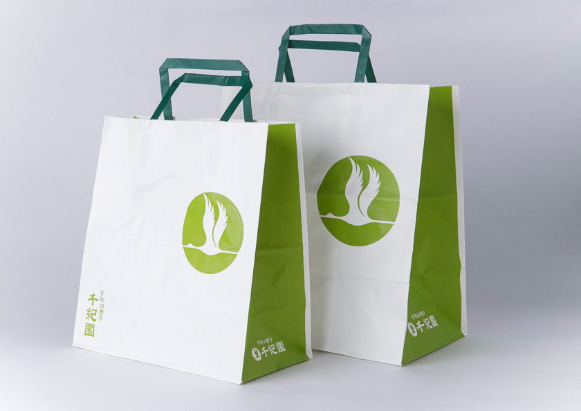 千紀園の手提げ袋