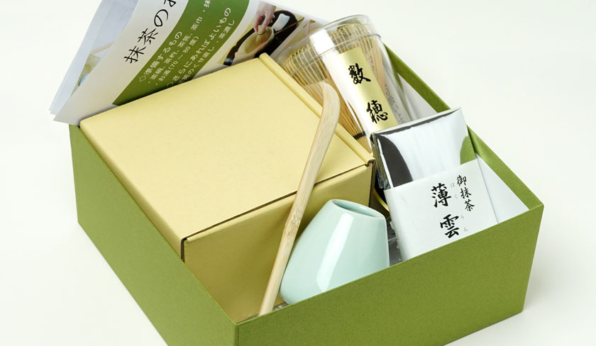 抹茶を楽しみましょう