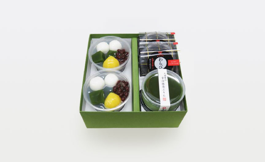 千紀園（せんきえん）のひやひやスイーツセット3種6個詰合せ